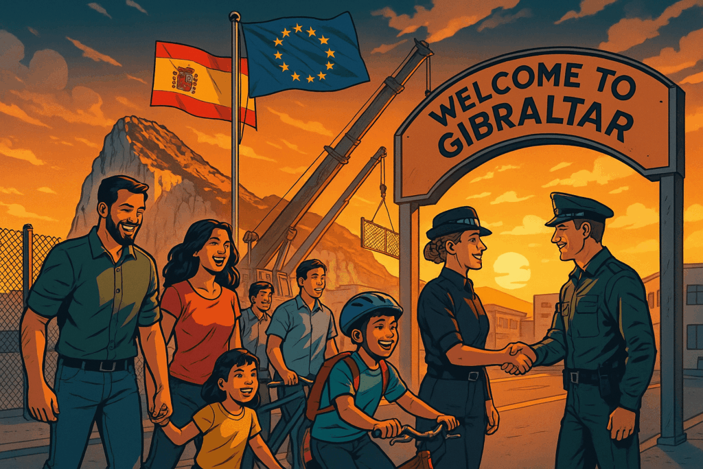 El acuerdo que derriba la Verja: así cambia Gibraltar (y la Bahía) tras el pacto histórico entre España, Reino Unido y la UE