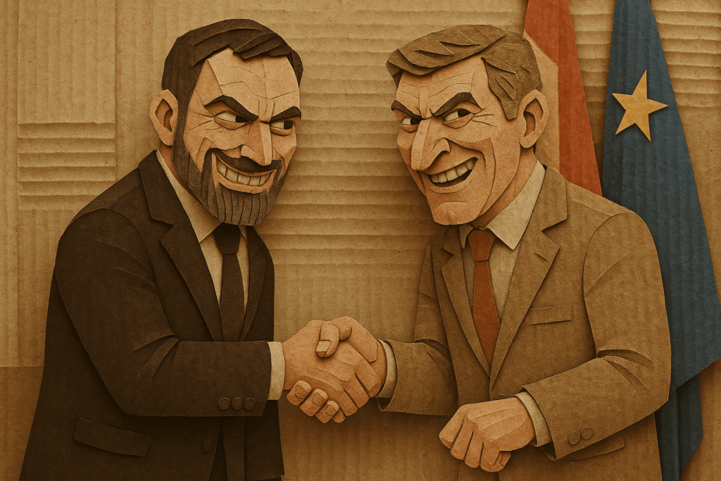 Del rugido al maullido: Feijóo denuncia una “legislatura zombi”… pero se niega a liderar la moción que le suplica Vox.