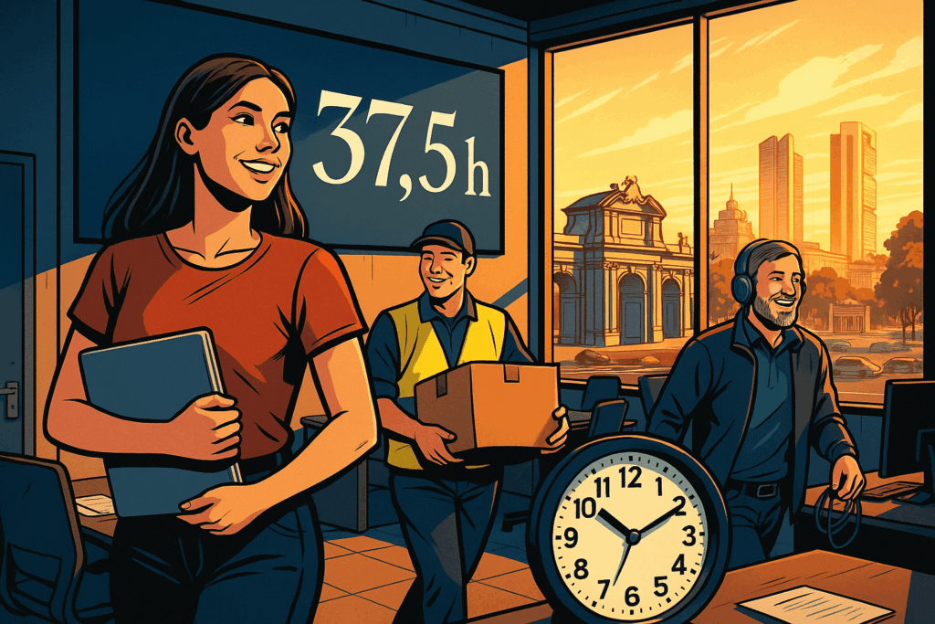 La jornada de 37,5 h se acelera: así cambiará tu vida laboral tras el impulso definitivo del Gobierno